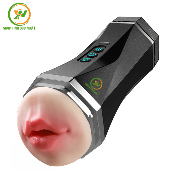 Cốc thủ dâm 2 đầu rung 10 tần số kèm tiếng rên cực phê