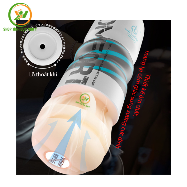 Cốc thủ dâm Jiuai chính hãng giá rẻ cho nam