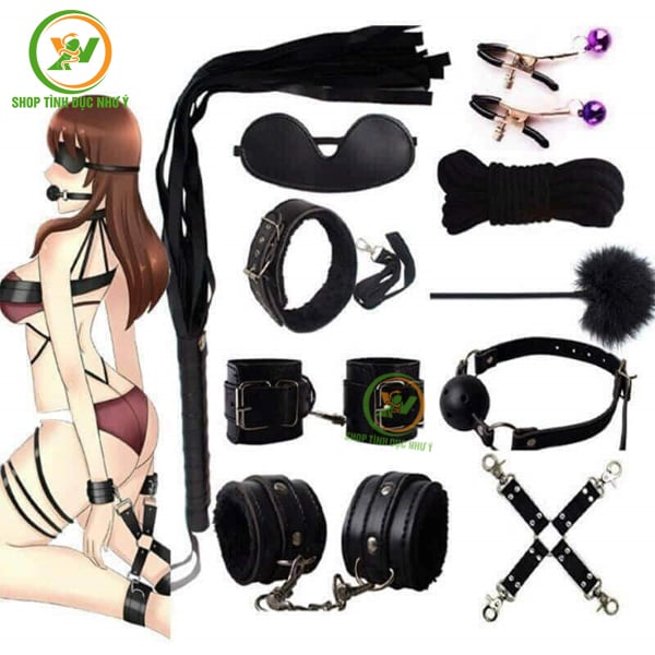 Combo 10 món sextoy đồ chơi bạo dâm BDSM cao cấp