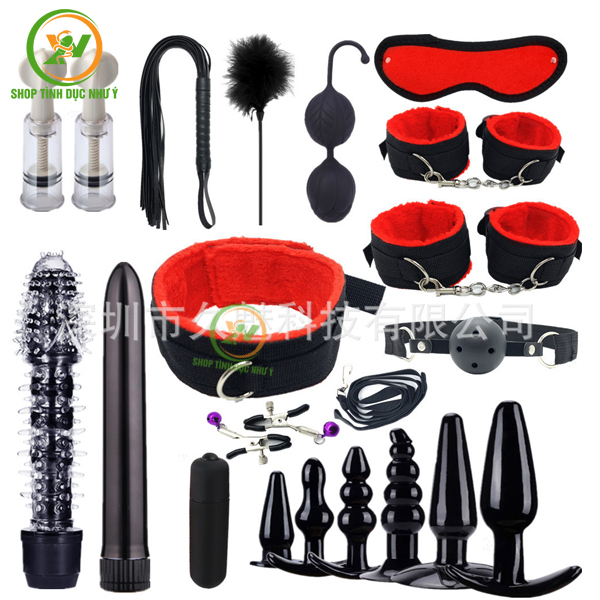 Combo 15 món sextoy đồ chơi bạo dâm BDSM cực mạnh cao cấp