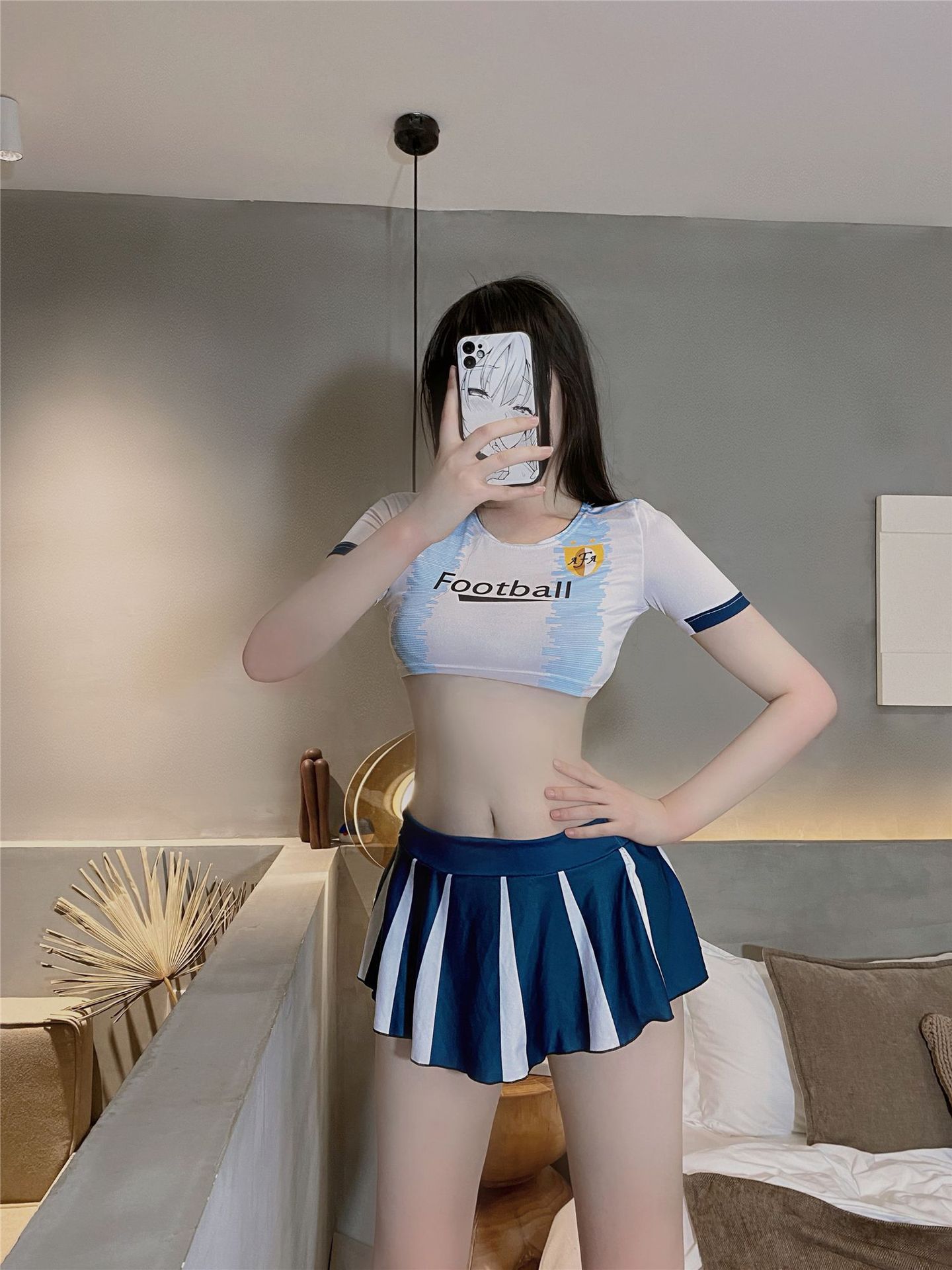 Đồ cosplay nữ cổ động viên thể thao gợi cảm