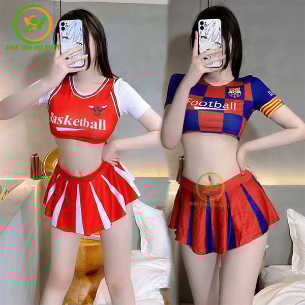 Đồ cosplay nữ cổ động viên thể thao gợi cảm