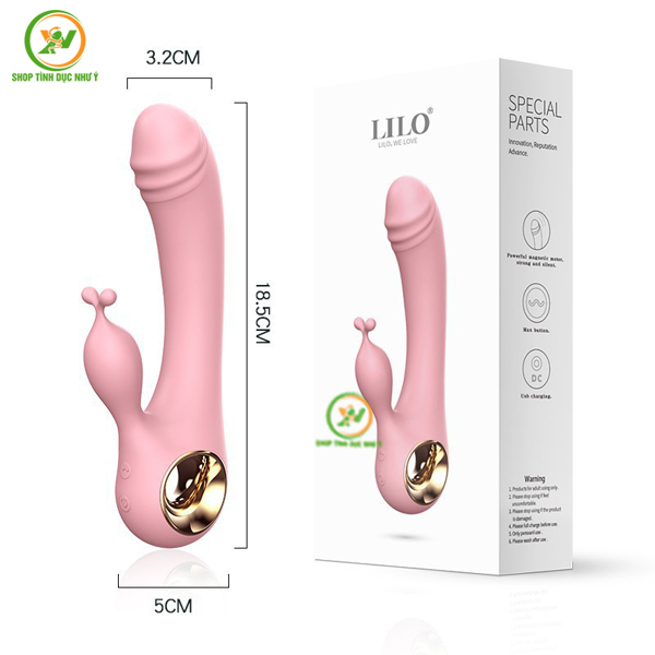 Dương vật cầm tay kèm đầu tròn 2 râu tỏa nhiệt 41 độ