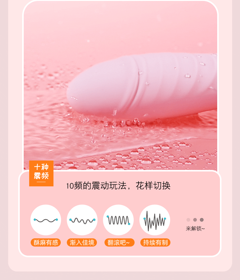 Dương vật giả cầm tay rung đa tần số chính hãng Lilo xoay 360 độ