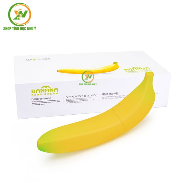 Dương vật giả rung 7 chế độ cao cấp ngụy trang quả chuối vàng