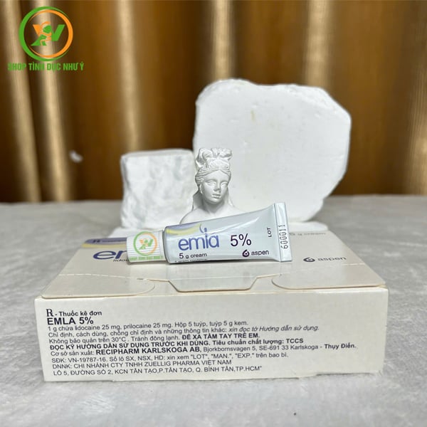 Gel bôi kéo dài thời gian quan hệ chống xuất tinh sớm Emla 5%