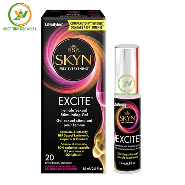 Gel bôi kích dục tăng khoái cảm nữ Skin Excite 15ml