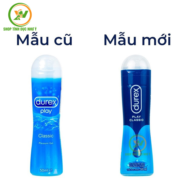 Gel bôi trơn Durex Play Classic dòng dịu nhẹ 50ml giảm khô hạn