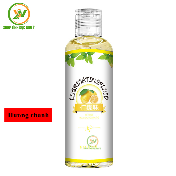 Gel bôi trơn giữ độ ẩm Lubricatingfluid chai 200ml nhiều mùi hương