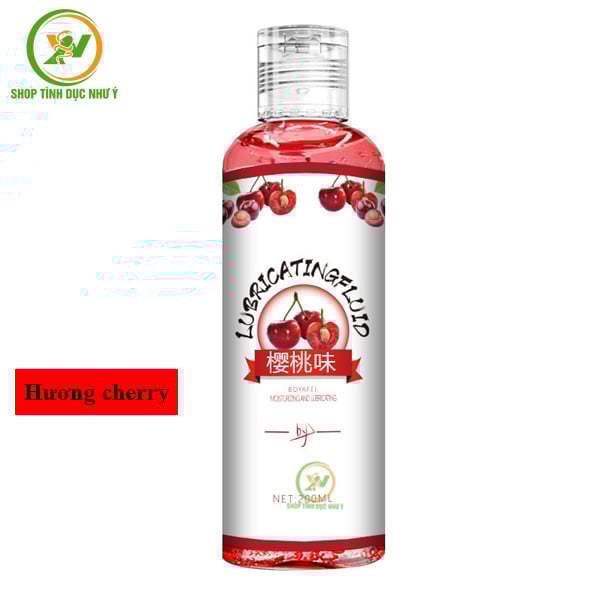 Gel bôi trơn giữ độ ẩm Lubricatingfluid chai 200ml nhiều mùi hương