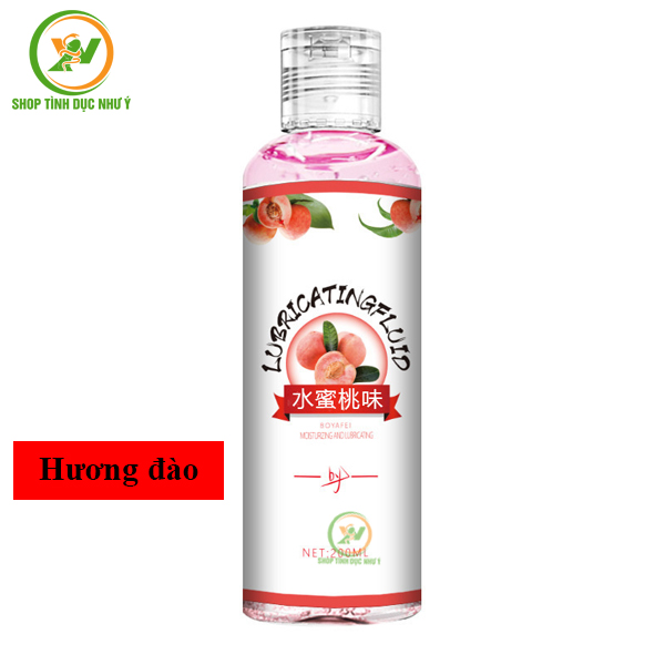 Gel bôi trơn giữ độ ẩm Lubricatingfluid chai 200ml nhiều mùi hương