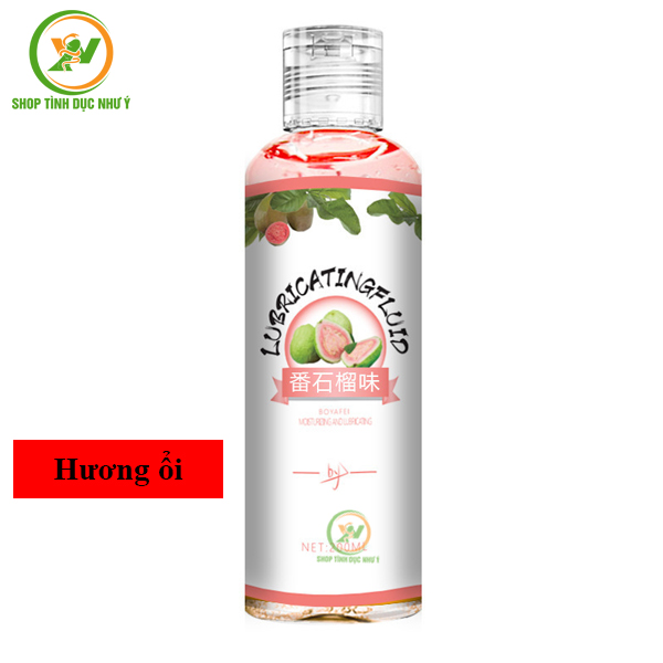 Gel bôi trơn giữ độ ẩm Lubricatingfluid chai 200ml nhiều mùi hương