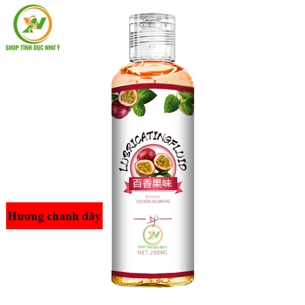 Gel bôi trơn giữ độ ẩm Lubricatingfluid chai 200ml nhiều mùi hương