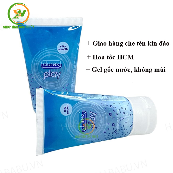 Gel bôi trơn gốc nước Durex Play bôi trơn tự nhiên 50ml