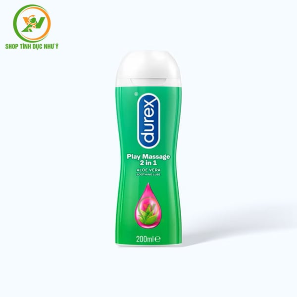 Gel bôi trơn gốc nước Derex Play Message 2 in 1 200ml