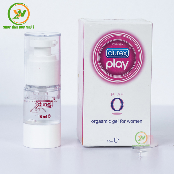 Gel bôi trơn gốc nước Durex Play O 15ml