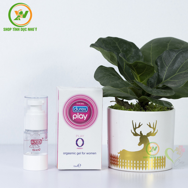 Gel bôi trơn gốc nước Durex Play O 15ml