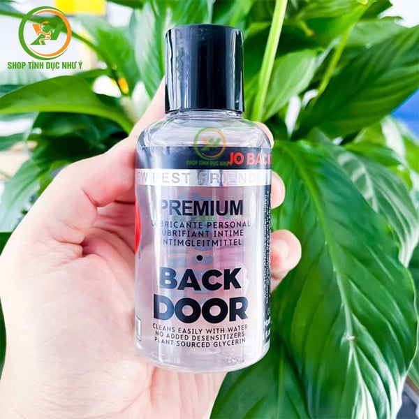 Gel bôi trơn hậu môn Jo Back Door chai 120ml