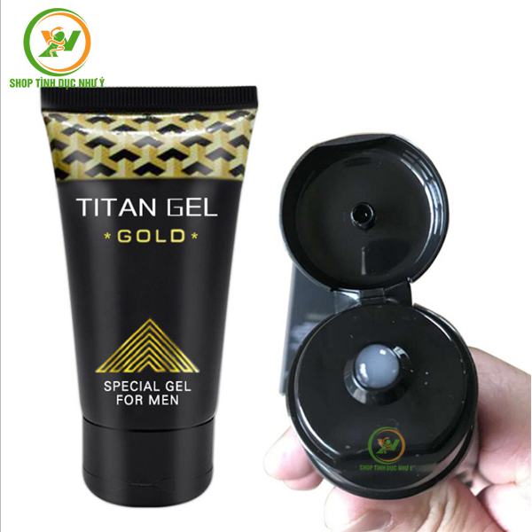 Gel bôi trơn Titan Gold hỗ trợ tăng kích thước dương vật 50ml
