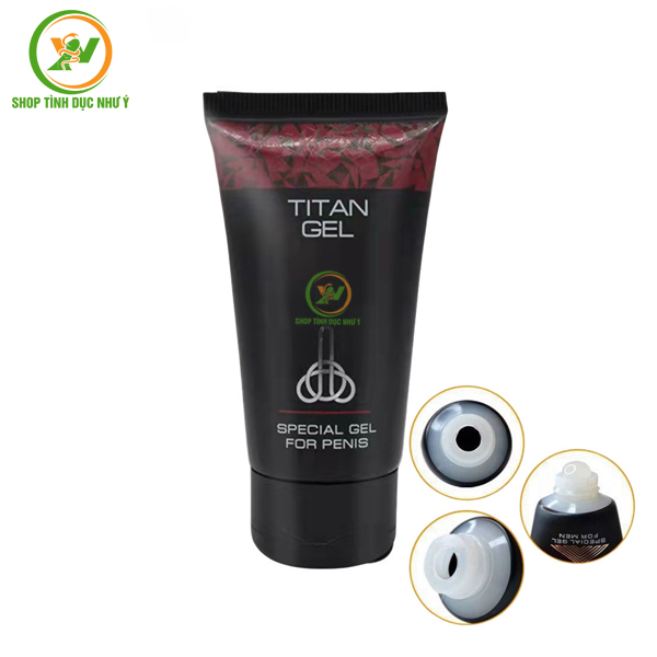 Gel bôi trơn Titan - màu đỏ hỗ trợ tăng kích thước dương vật