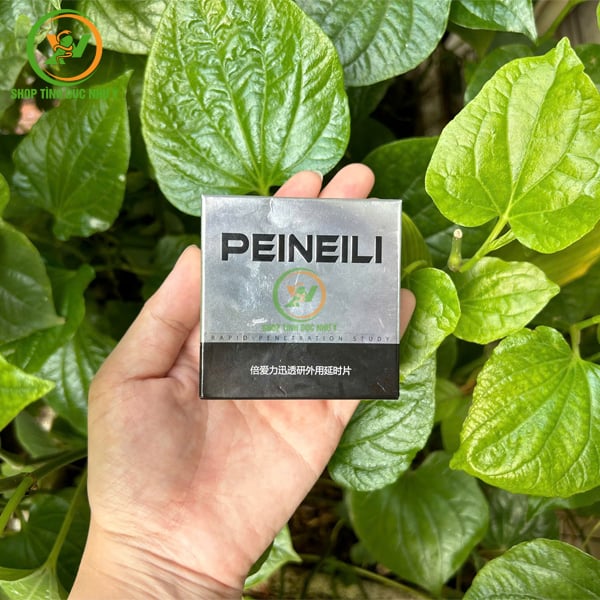Hộp 12 khăn lau chống xuất tinh sớm Peineili