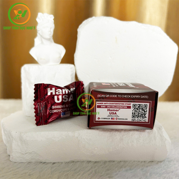 Kẹo sâm hamer tăng cường sinh lý mẫu mới chính hãng của Mỹ