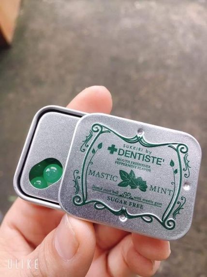 Kẹo bạc hà ngậm quan hệ miệng tăng khoái cảm Dentiste Mastic Mint