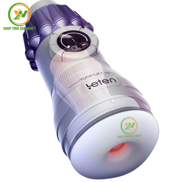 Máy bú cu Leten TURBOJET chức năng rung rên kẹp hút cao cấp