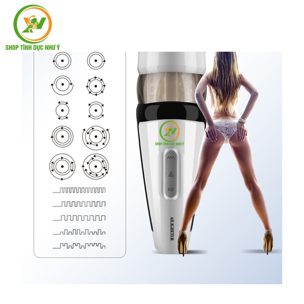 Máy bú cu tự động đa chức năng rung xoay thụt Katerina 3 cao cấp