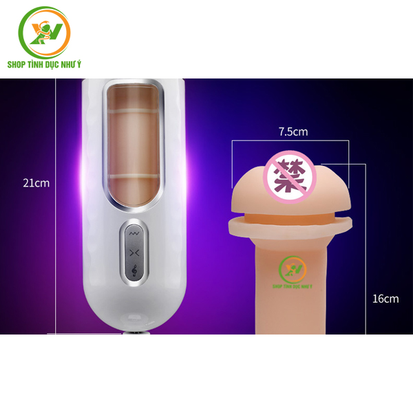 Máy bú cu tự động Dibe rung thụt hình âm đạo giả cao cấp
