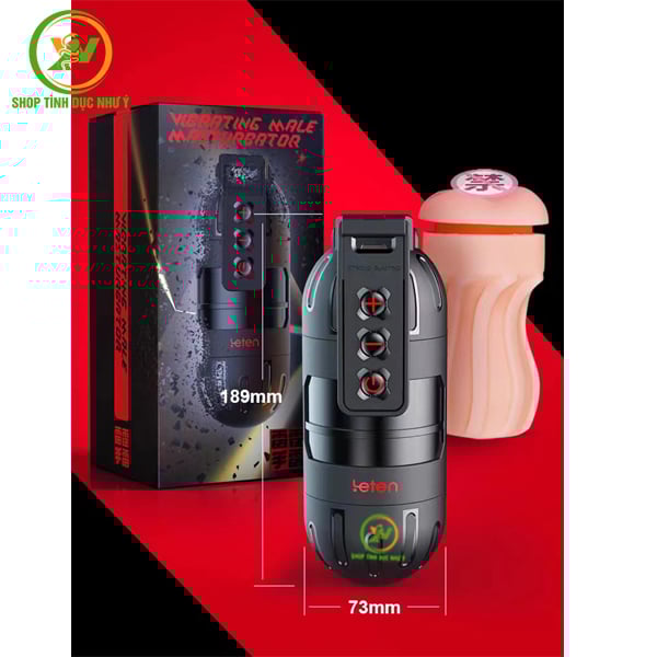 Máy bú cu tự động Leten Thunder rung nhiều tần số giá rẻ