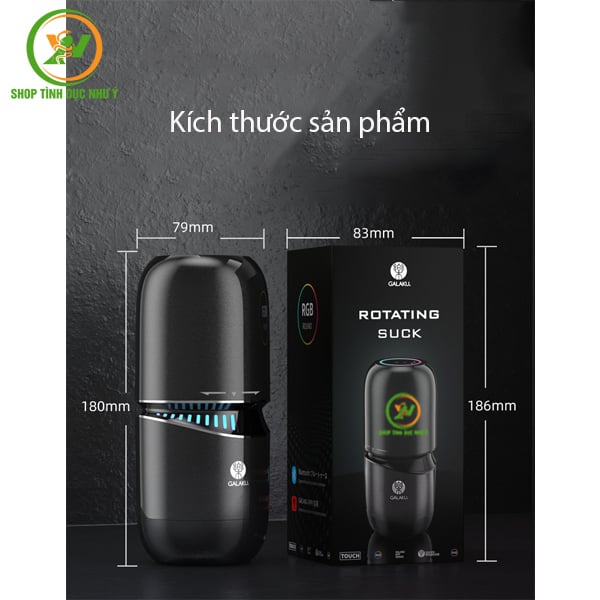Máy bú cu tự động vòng quay vô cực chính hãng Galuku giá rẻ