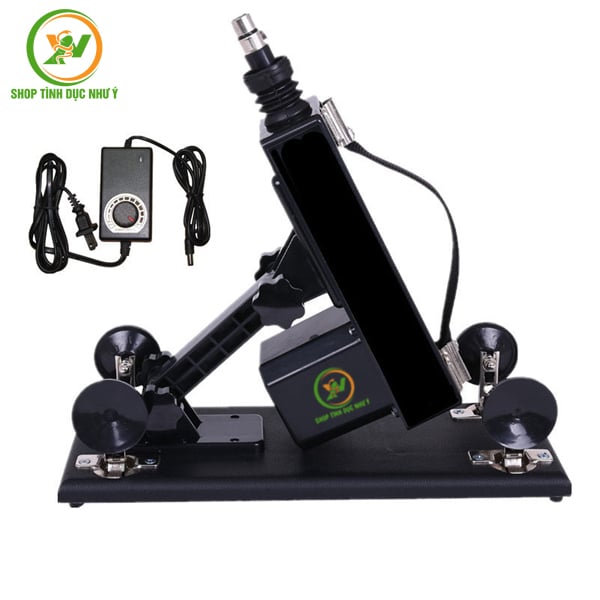 Máy dương vật giả Machine Gun tự động chức năng rung thụt cao cấp