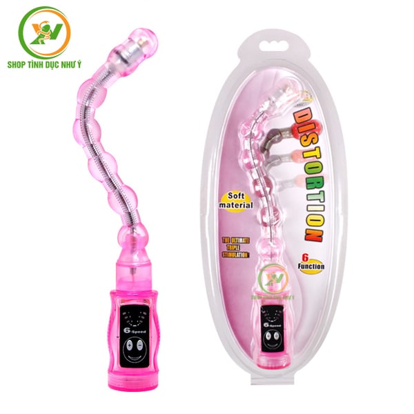 Máy massage hậu môn Distortion 6 tần số rung kích thích