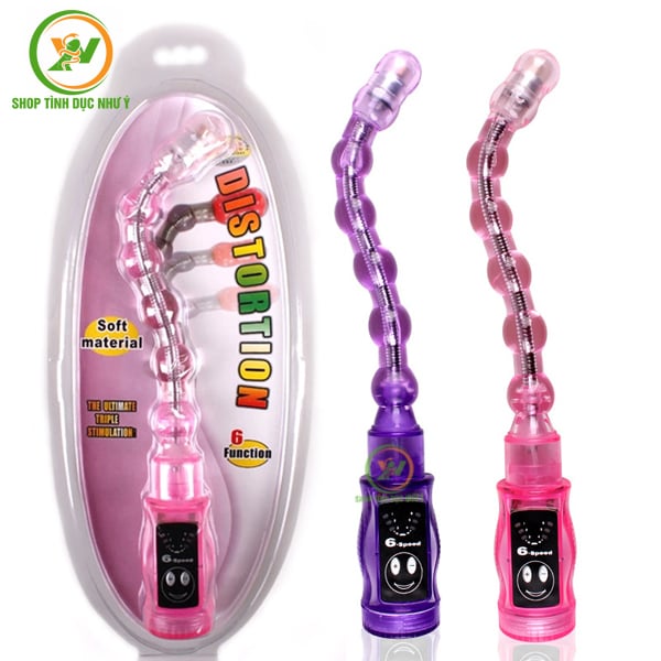Máy massage hậu môn Distortion 6 tần số rung kích thích