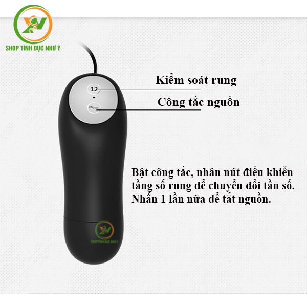 Máy rung 12 tần số Pretty Love massage hậu môn