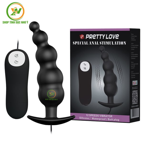 Máy rung 12 tần số Pretty Love massage hậu môn
