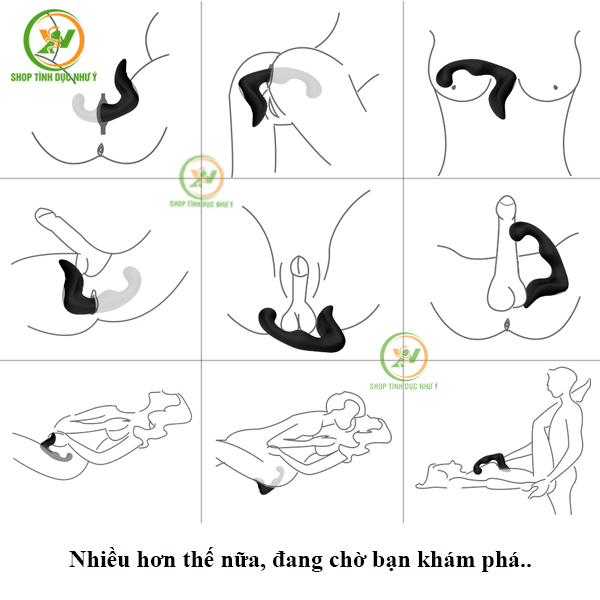 Máy rung 9 tần số massage kích dục nam nữ đều dùng được