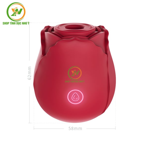 Máy rung hoa hồng bú mút massage kích thích khoái cảm