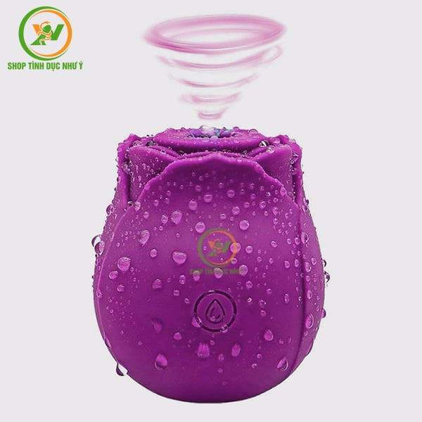 Máy rung hoa hồng bú mút massage kích thích khoái cảm