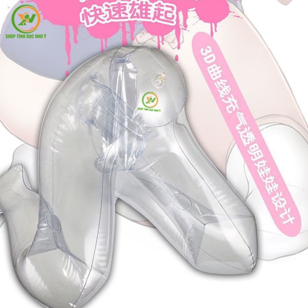 Mông giả bơm hơi dáng doggy bán thân kèm phụ kiện giá rẻ