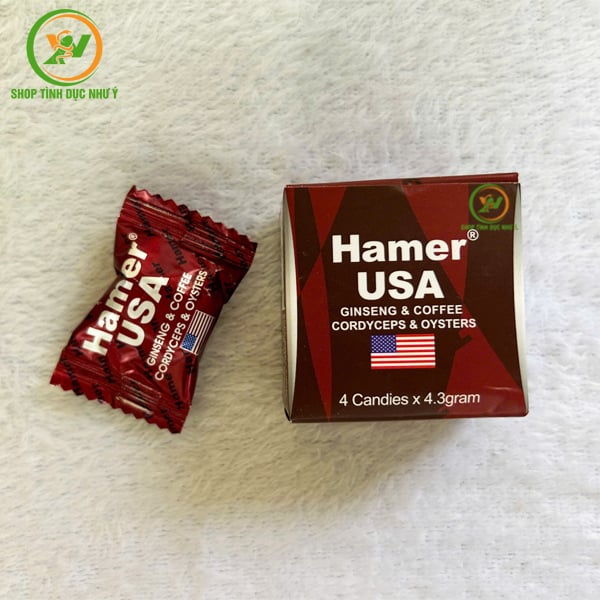 Kẹo sâm hamer tăng cường sinh lý mẫu mới chính hãng của Mỹ