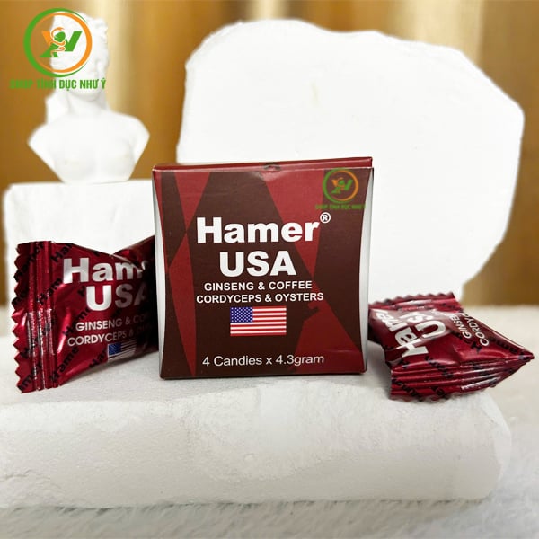 Kẹo sâm hamer tăng cường sinh lý mẫu mới chính hãng của Mỹ