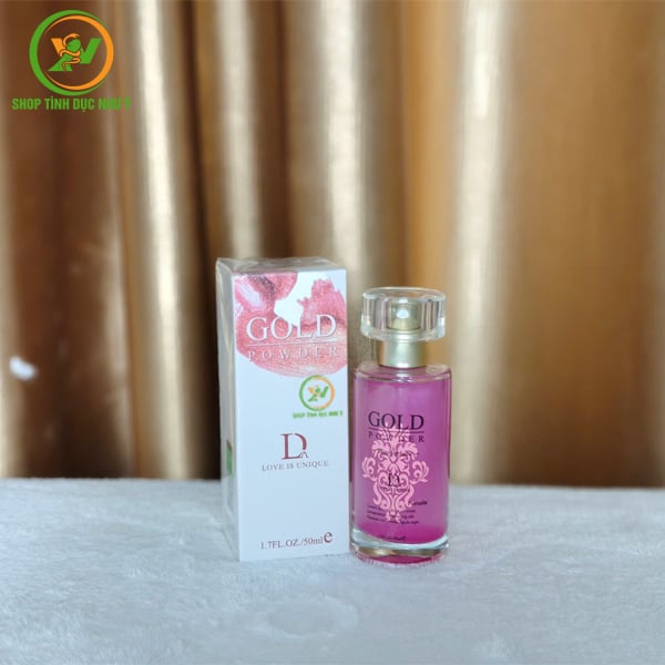 Nước hoa kích dục nam cực mạnh Gold Powder D cao cấp