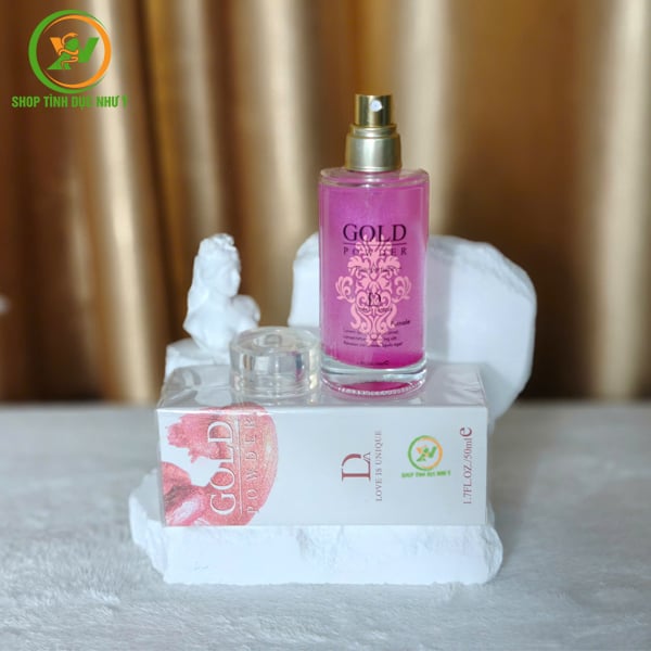 Nước hoa kích dục nam cực mạnh Gold Powder D cao cấp