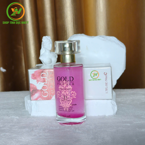 Nước hoa kích dục nam cực mạnh Gold Powder D cao cấp