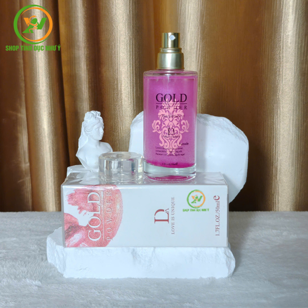 Nước hoa kích dục nam cực mạnh Gold Powder D cao cấp