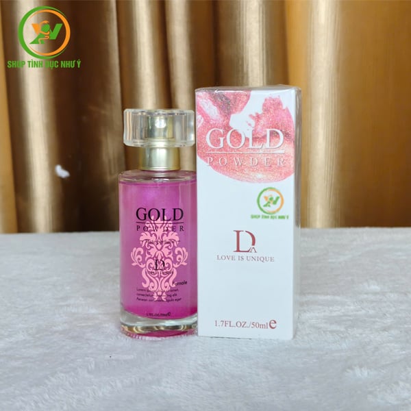 Nước hoa kích dục nam cực mạnh Gold Powder D cao cấp