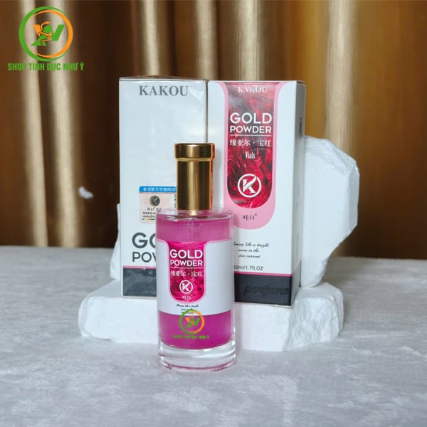 Nước hoa kích dục nam cực mạnh Kakou Gold powder