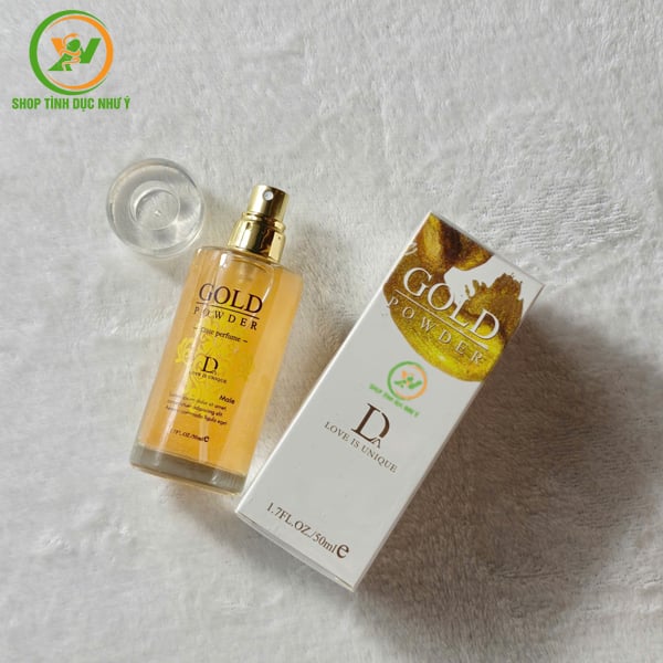 Nước hoa kích dục nữ cực mạnh Gold Powder D cao cấp